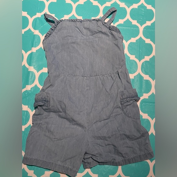 Cat & Jack Other - Cat and Jack Blue Denim Romper
